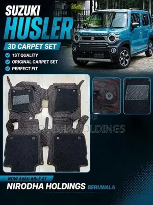 3D Carpet Set for Suzuki Hustler 2018