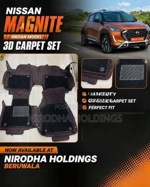 3D Carpet Set for Nissan Magnite