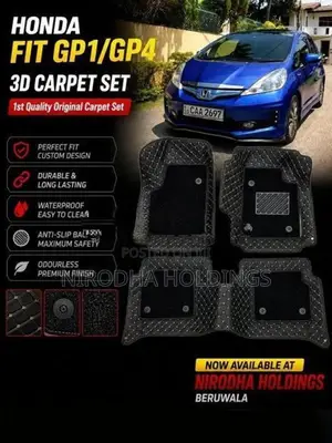 3D Carpet Set for Honda Fit GP1/GP4