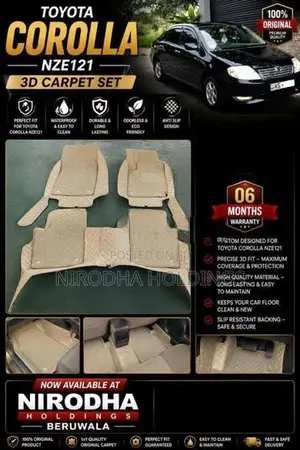 3D Carpet Set for Toyota Corolla NZE121