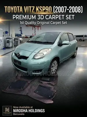 3D Carpet for Toyota Vitz KSP90 2007