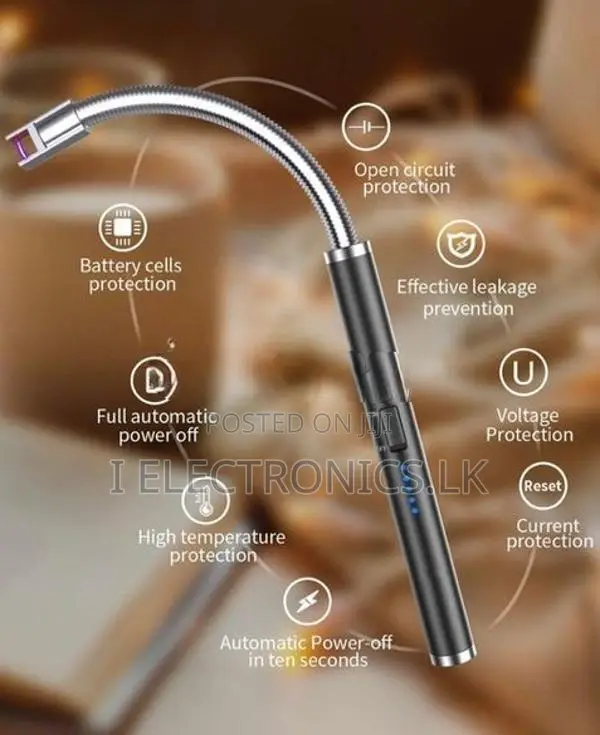 Candle Lighter - Flexible Plasma Arc Long Neck USB Rechargeable