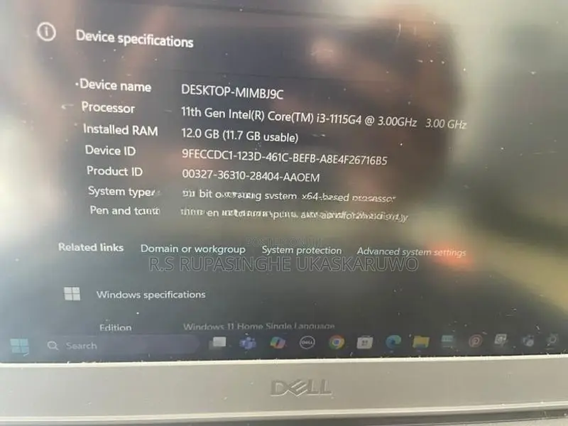 Dell i3 11th Gen Laptop