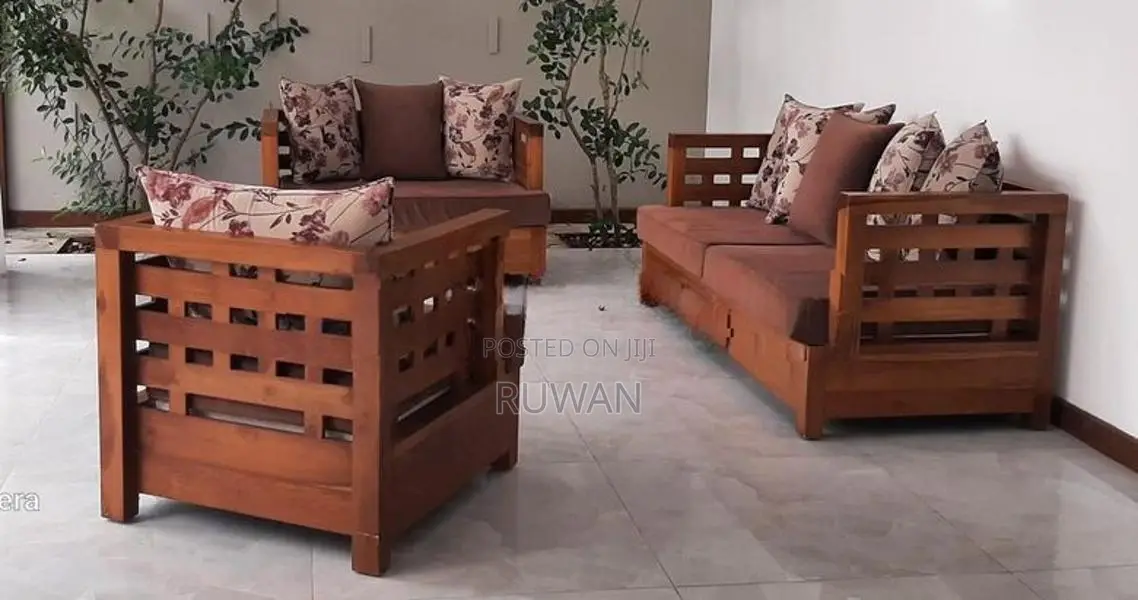 Teak Sofa Set