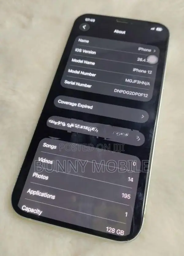 Apple iPhone 12 128GB (Used)