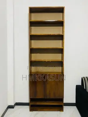 Book Rack with Cupboard