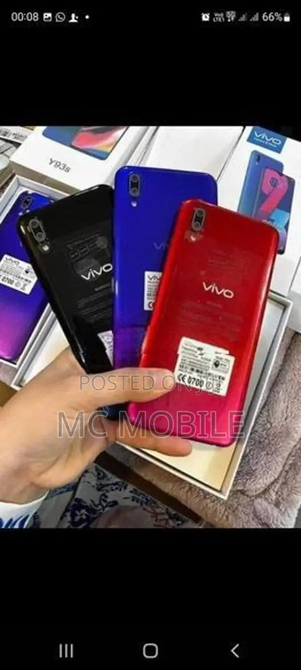 Vivo Y93 6GB/128GB (Used)