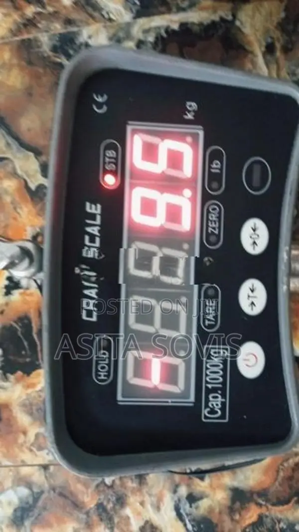 Digital Scale 1000kg Rechargeable Japan