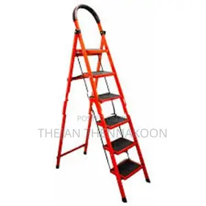 6 Step Red Color Ladder