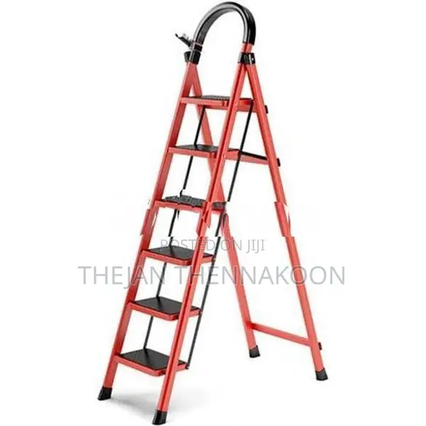 6 Step Red Color Ladder
