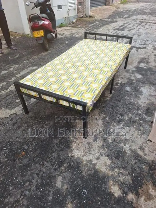Single Bed with Layer Mattress