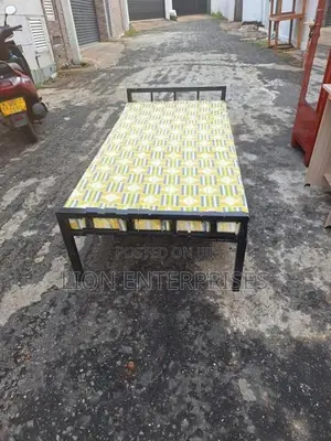 Single Bed with Layer Mattress