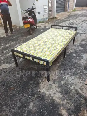 Single Bed with Layer Mattress