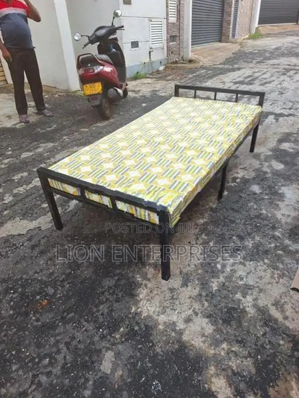 Single Bed with Layer Mattress