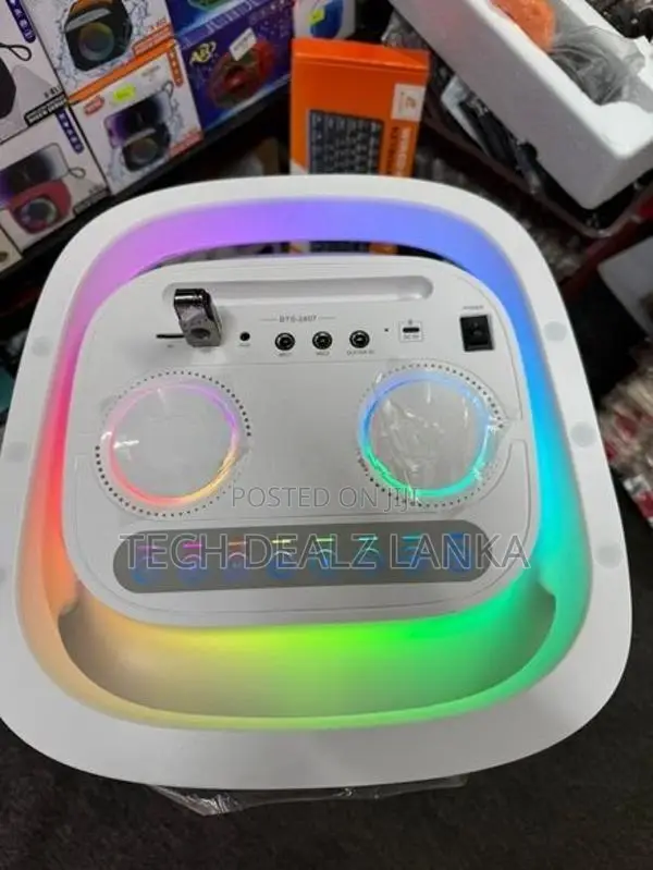 Brodu BTS2407 White Party Box Speaker