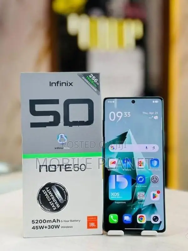 Infinix Note 50 8GB 256GB (Used)