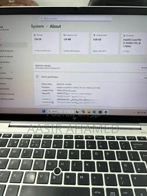 HP Elitebook 840 G7 Laptop