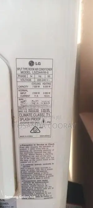 LG Inverter Type. Unit