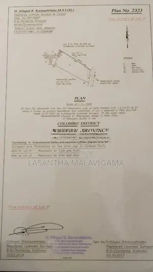 35 perch Land for sale in Athurugiriya Jayanthi Road