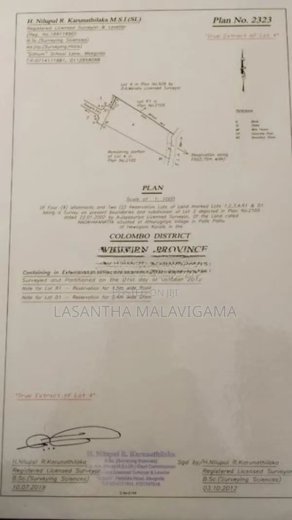 35 perch Land for sale in Athurugiriya Jayanthi Road