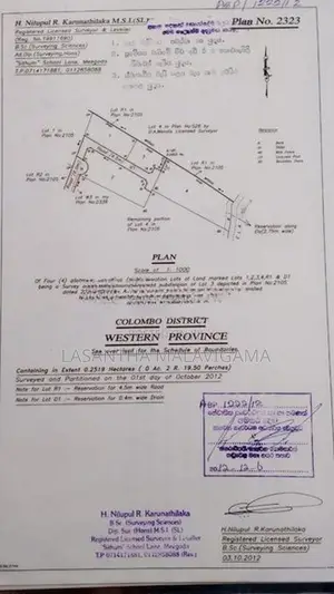 35 perch Land for sale in Athurugiriya Jayanthi Road