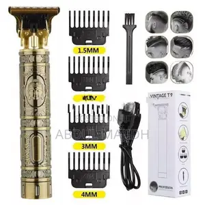 Vintage T9 Metal Body Rechargeable Trimmer