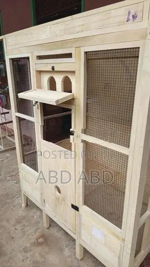 Wooden Bird Cage