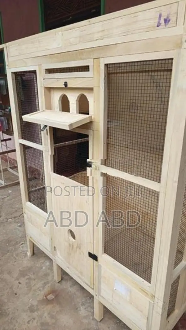 Wooden Bird Cage