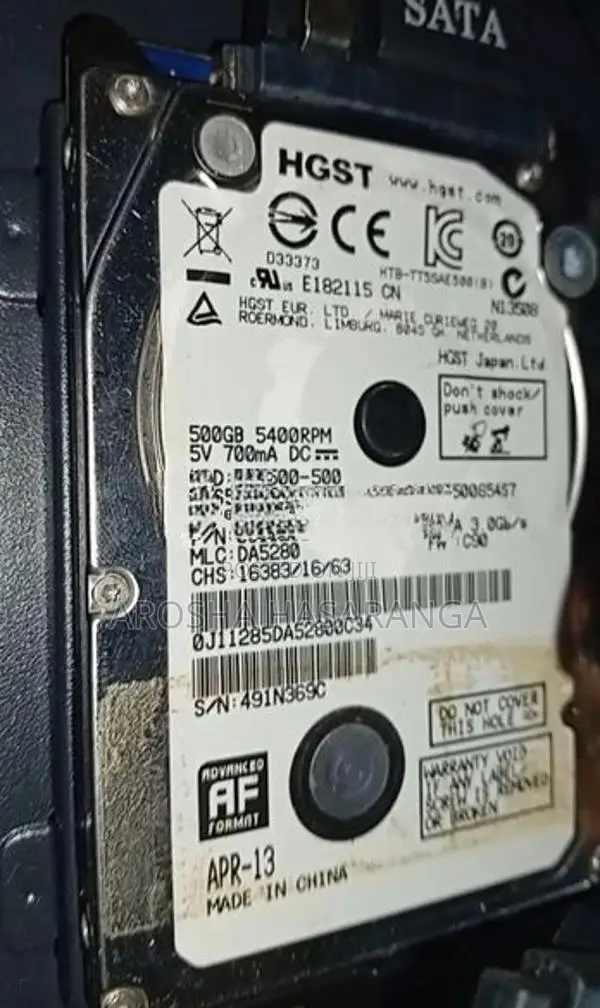 500GB Hard Drive