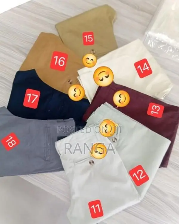 Gents Cotton Twill Trousers