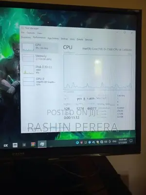 Intel i5 7th Gen Desktop PC Windows 10 Pro