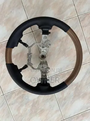 Toyota Prado TRJ150 Teak Steering Wheel