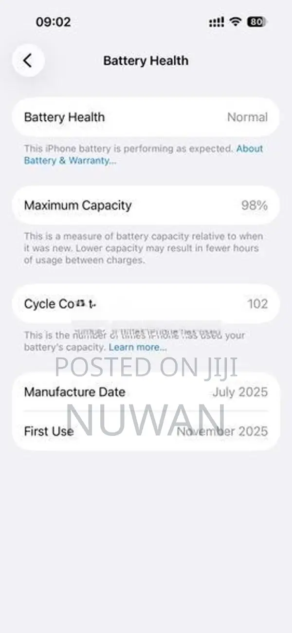Apple iPhone 15 128GB (Used)