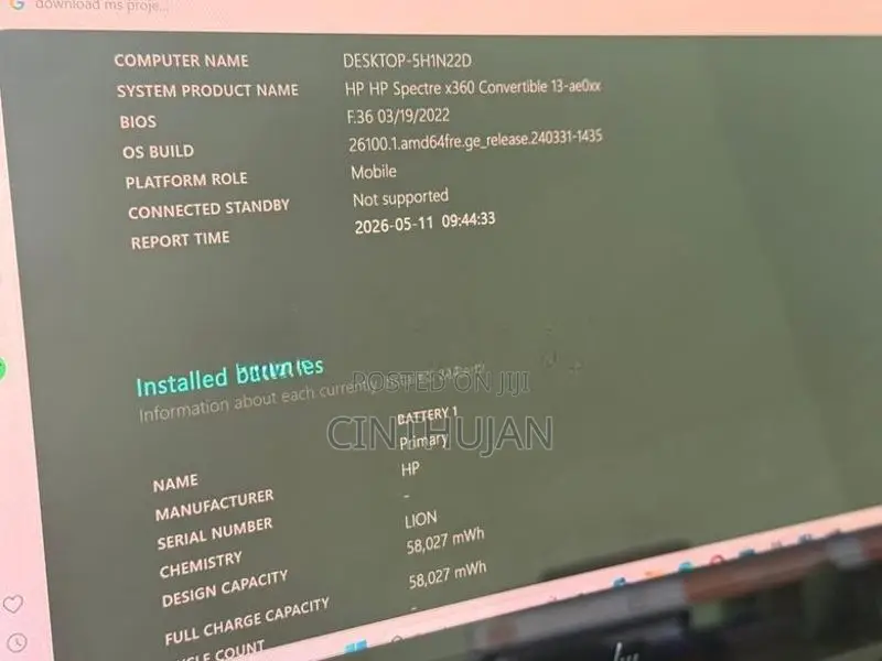 HP Spectre Convertible 13” 2-In-1 Laptop