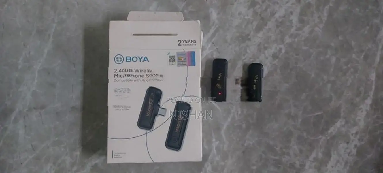 BOYA 2.40 GHz Microphone