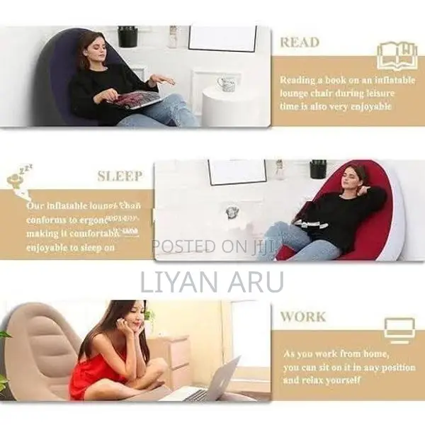 Air Sofa Inflatable with Stool