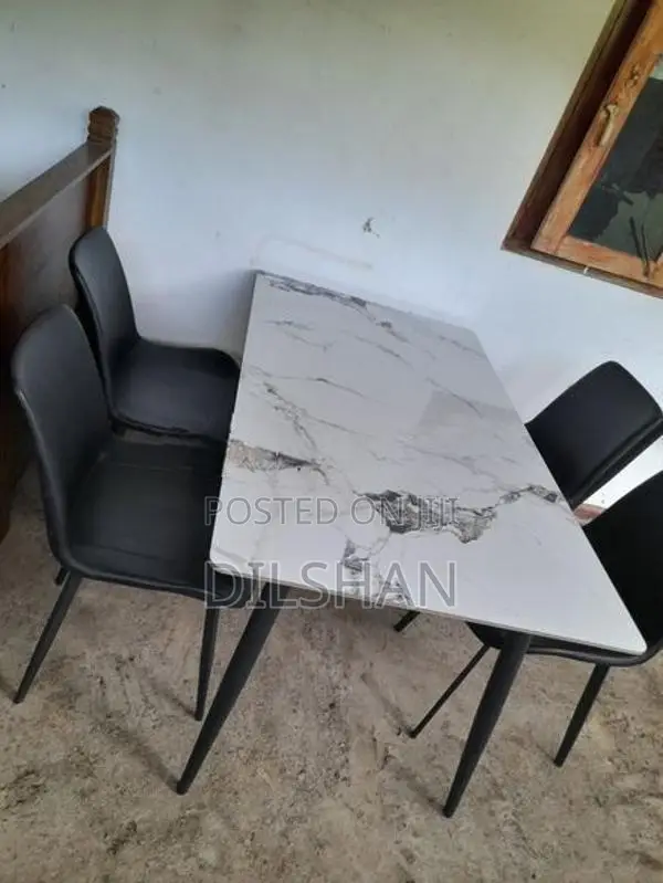 Granite Table with 4 Chairs