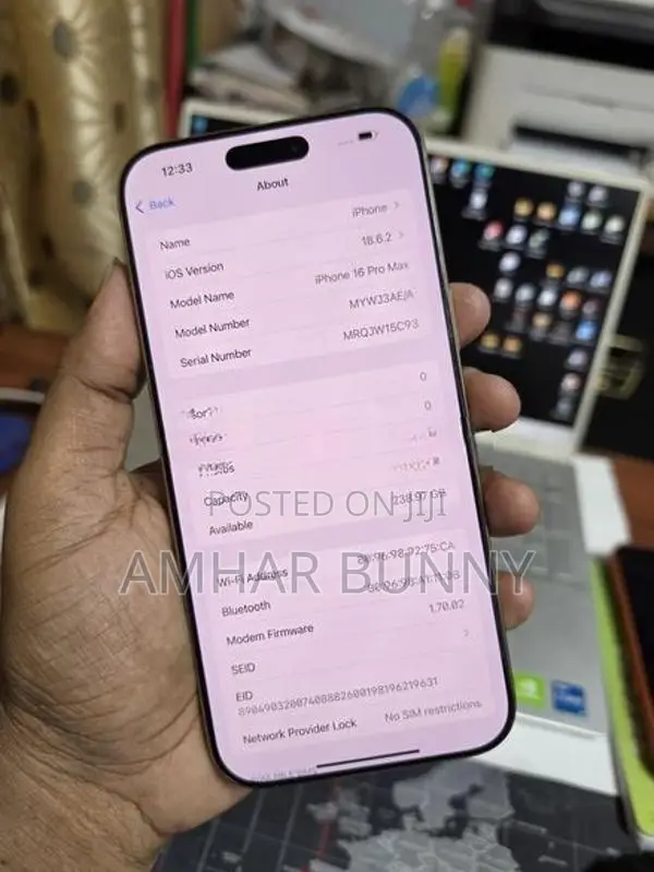 Apple iPhone 16 Pro Max (Used)