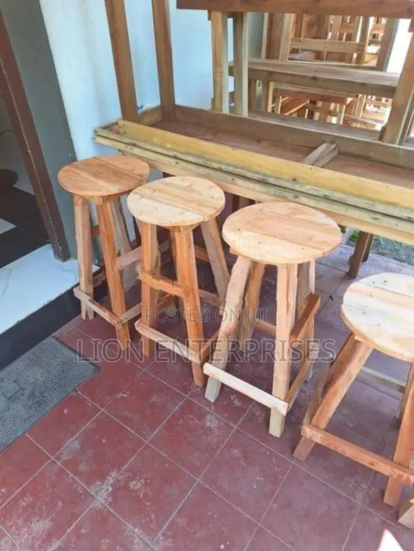 Mahogany Wooden Stools