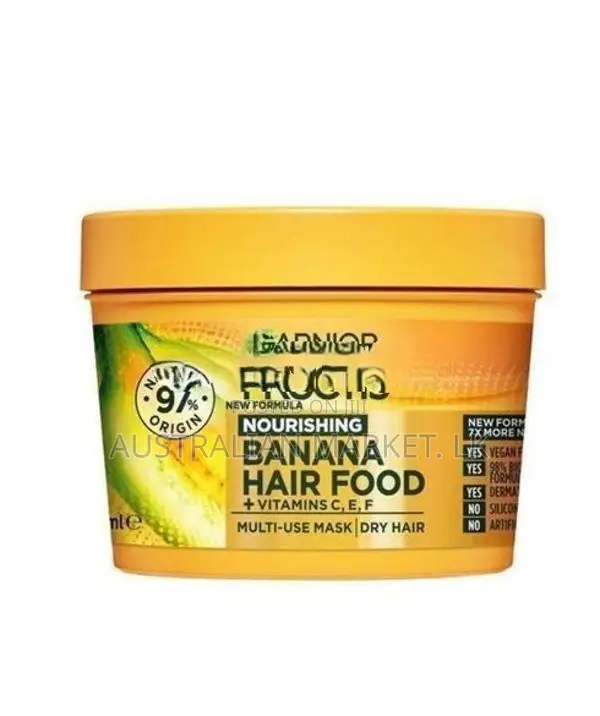 Garnier Fructis Banana Hair Food Nourishing Mask 390ml