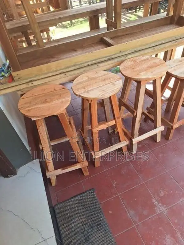 Mahogany Wooden Stools