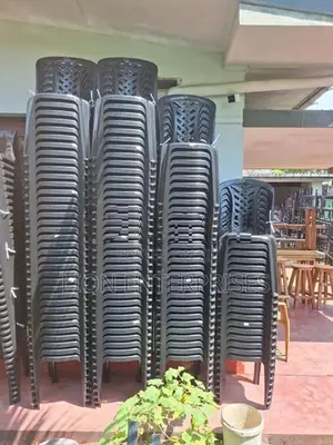 Nippon Plastic Chairs Black