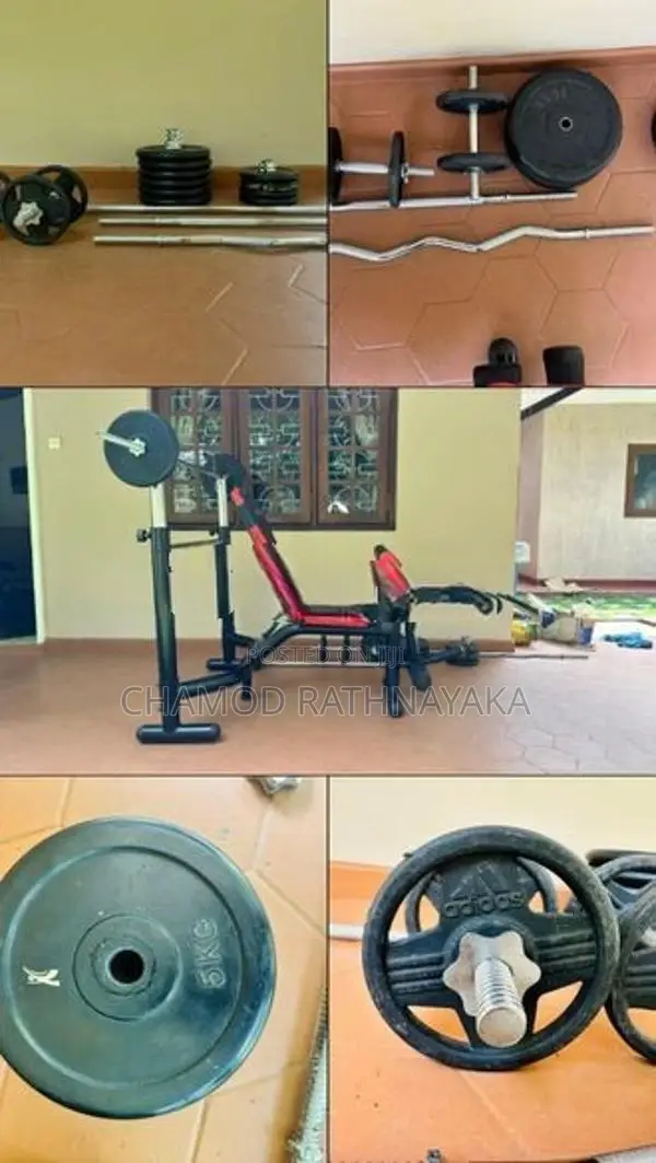 Seepower Weight Bench with All Accessories