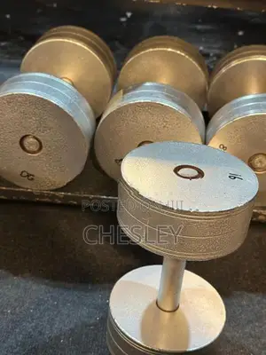 Silver Dumbbell