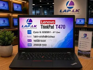 16GB RAM Lenovo Thinkpad T470 Core i5 6300U – 6th GEN Laptop 256GB SSD
