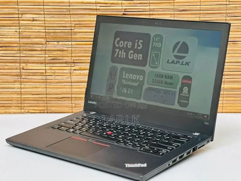 16GB RAM Lenovo Thinkpad T470 Core i5 6300U – 6th GEN Laptop 256GB SSD