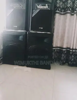 Powered Sound Setup with Mixer