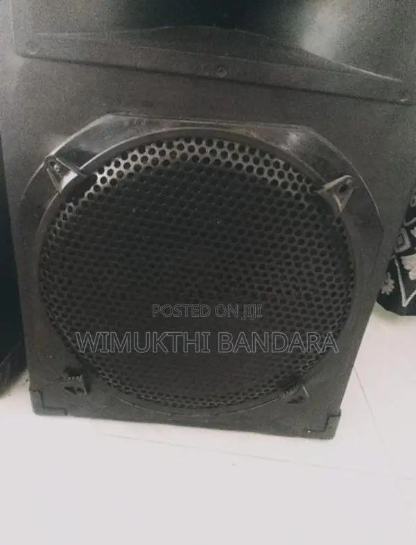 Powered Sound Setup with Mixer