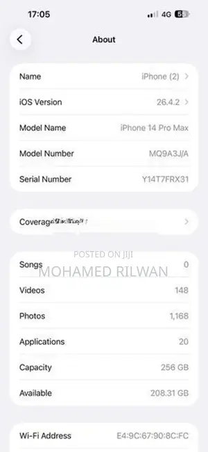 Apple iPhone 14 Pro Max (Used)