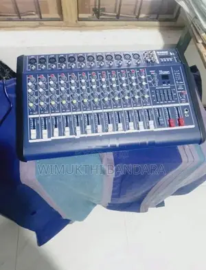 Powered Sound Setup with Mixer